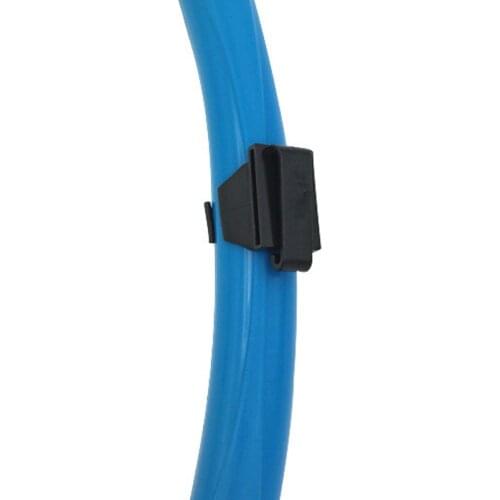 Wholesale ! SCUBA diving snorkel buckle silicone and ABS snorkel clip