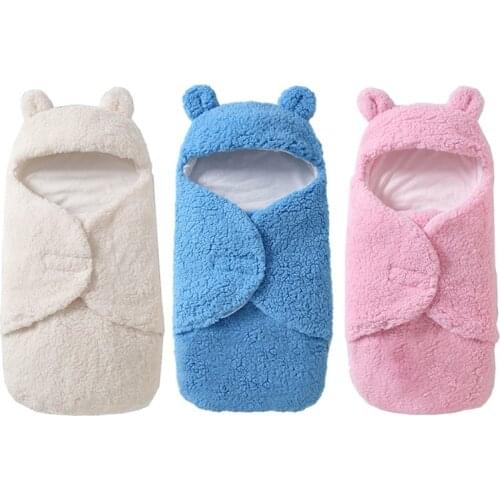 Autumn Baby Sleeping Bag Envelope Newborn Winter Swaddle Blanket Wrap Bedding