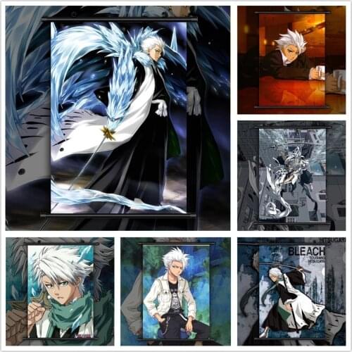 Print Poster Wall Artwork Bleach Hitsugaya Toushirou Pictures Painting Canvas Animation Plastic Hanging Scrolls Home Decoration