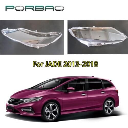 Car Front Headlamp For JADE 2013-2018 Transparent Glass Lens Cover Headlight Clear Shell Replacement Lampshade DI
