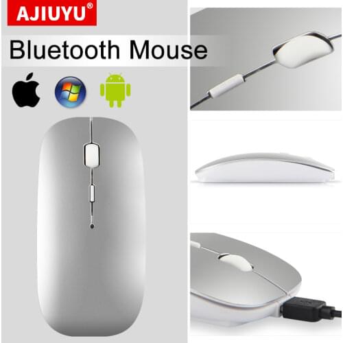Rechargeable Silent Bluetooth Mouse For Apple Macbook air For Lenovo ThinkPad For Huawei Matebook Laptop Notebook Computer mouse