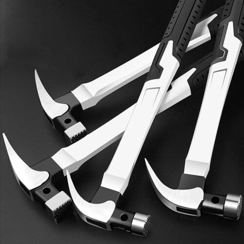 Garden Automatic Nail Hammer Magnetic Claw Hammer Multi-functional Anti-slip Anti-vibration Steel Hammer Hand Tools