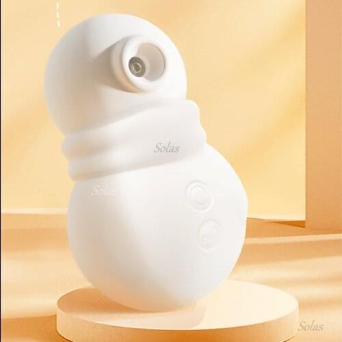 Snowman Sucking Sex Toy for Female Clitoris Nipple Sucker Vibrator Masturbation Massager G-Spot Stimulation Adult Products for18