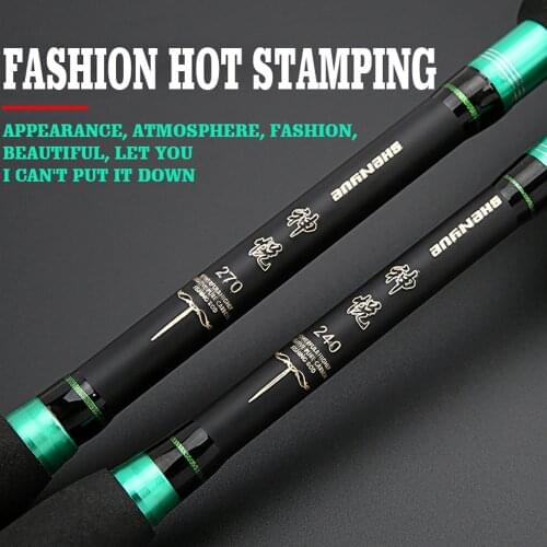 Spinning Fishing Rod Lure Baitcasting Fishing Rod Hard carbon Fiber Telescopic Fishing Rod 1.8M -2.7M