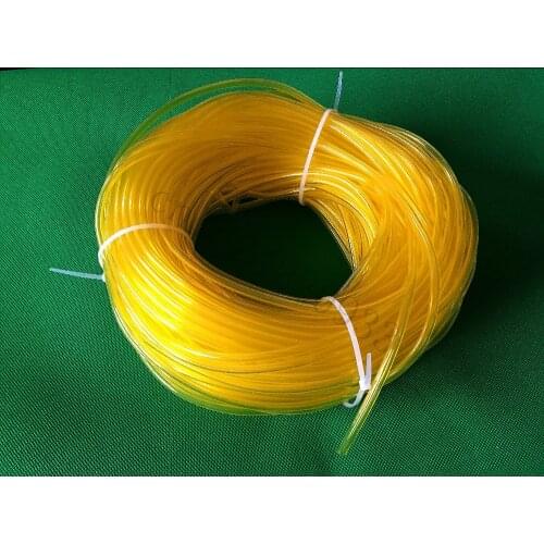 50 Meter Fuel Tank Parts Yellow Fuel Pipe Tube Fuel Line 5mm*3mm For Poulan Chainsaw Trimmer RC Engine Airplane Accessory