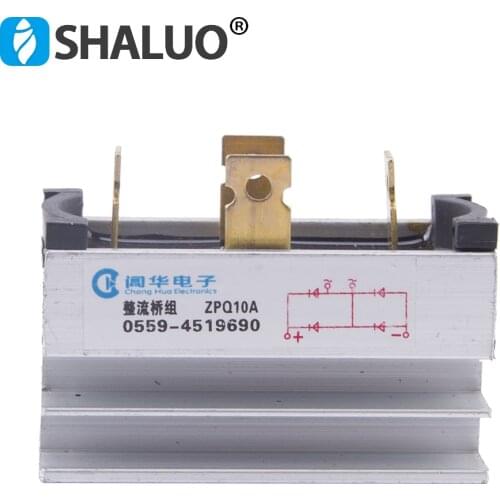 ZPQ10A 10amp generator rectifier single phase Diode Bridge Rectifier kit for generator 10A Iron Pin power diode rectifier