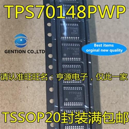10Pcs TPS70148PWPR TPS70148PWP TPS70148 PT70148 Voltage regulator chip in stock 100% new and original