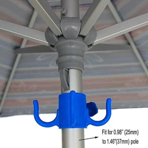 2021 High Quality Outdoor Beach Umbrella Hook Nail Four Legs Hooks Garden Umbrella Plastic Four Prongs Hanger Gancho Haak