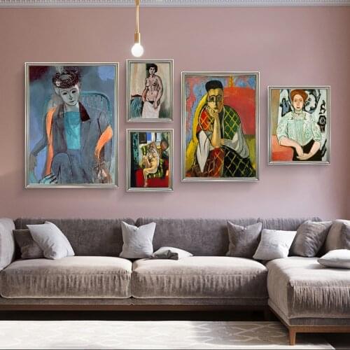 Henri Matisse Sexy Nude Woman Canvas Paintings On the Wall Art Posters And Prints Fauvism Art Canvas Pictures Home Wall Decor