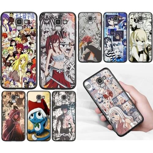Fairy Tail Anime Cover For Samsung Galaxy J8 J7 Duo J6 J5 Prime J4 Plus J3 J2 Core 2018 2017 2016 Phone Case