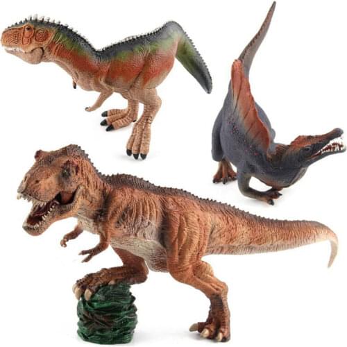 Simulation Animal Model Figure Doll Kids Toys Spinosaurus Giganotosaurus Kaiser Dragon Apatosaurus Dinosaur Toy Birthday Present