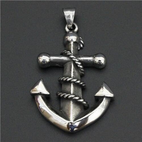 316L Stainless Steel Newest Anchor Pendant Mens Stainless Steel Fashion Pendant