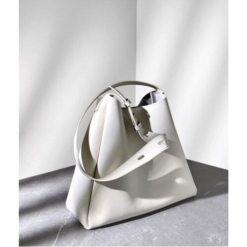 2021 New Design Leather Large Capacity Bucket Bag Fashion Messenger Bag Multifunctional Tote Handbag Bag For Women