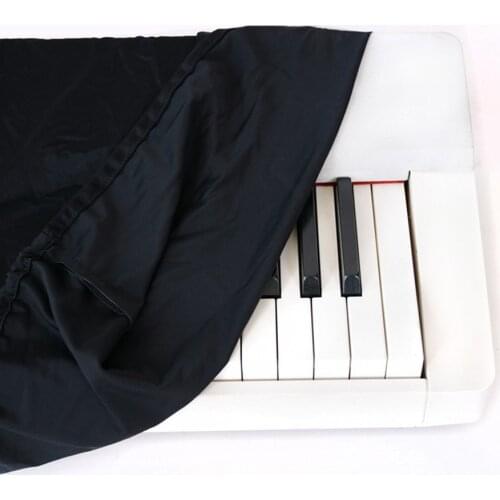 Newly Electric Digital Piano Keyboard Cover Dustproof Elastic Adjustable For 61 73 76 88 Key