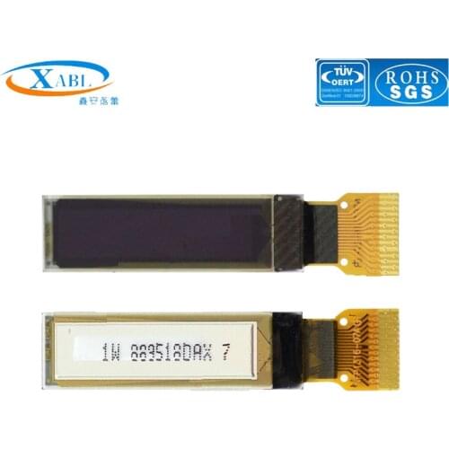 XABL 0.87 Inch OLED Module Resolution 128*32P OLED Display Module IIC SSD1316 14pin Factory Outlet Custom Size