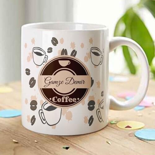 Personalized Is Coffee White Mug Cup-004