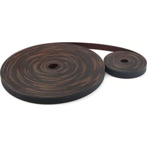 High Quality GATES-LL-2GT GT2 Open Timing Belt Synchronous Belt 6MM 10MM Wear Resistant 3D Printer Parts For Ender3 Cr10 Anet