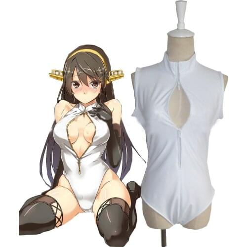 Sexy Leather Catsuit Erotic Dew Chest See Through Open Crotch Breast Exposing Sexi Dress Latex Club Bodysuit Lingerie plus size