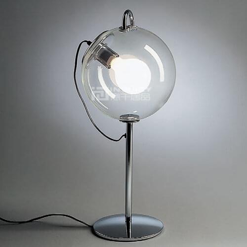 Modern Nordic LED Glass Desk Light Table Lamp Soap Bubble Loft Hall Club Home Corridor Reading Living Room Decor Gift New