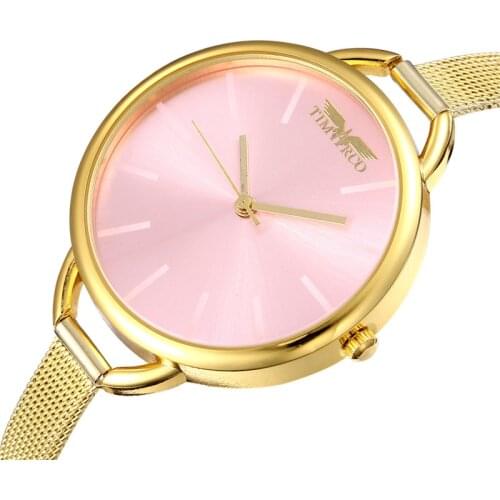 Womens Watches Ultrathin Women Wristwatch Rose Gold Dial Quartz Clock Lady Dress Saats Hot Reloj Zegarek Damski