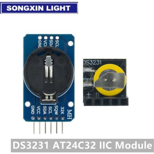 New Mini DS3231 Real Time Clock Module for arduino 3.3V/5V with battery For Raspberry Pi