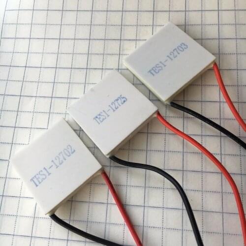 1pcs high voltage and small size cooling thermoelectric cooler TES1-12702 12725 12703 25*25mm refrigeration sheet