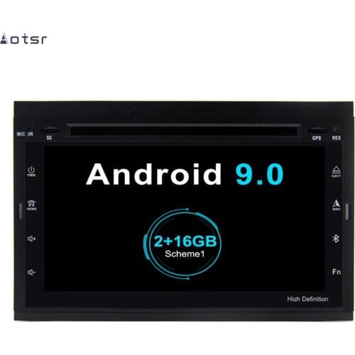 Aotsr Android 9.0 Car GPS navigation DVD Player For Peugeot 307 multimedia radio recorder navigation stereo Wifi Bluetooth