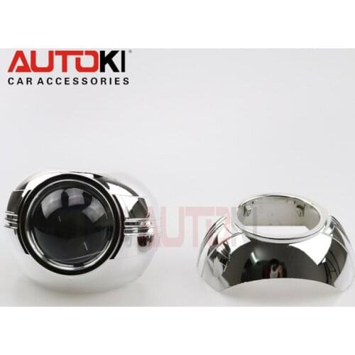 Free Shipping D2H Car Headlight 3 inches H4 Easy Install Koito Q5 Bi-xenon hid projector lens MAX Projector shrouds Mask LHD