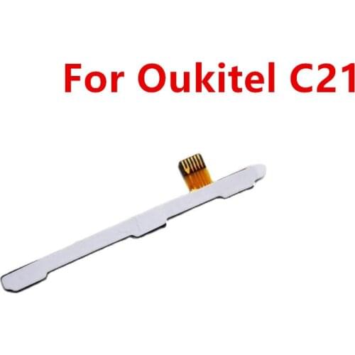 For OUKITEL C21 Parts Power On Off Button+Volume Key Flex Cable FPC For OUKITEL C21 Cell Phone Repair Accessories