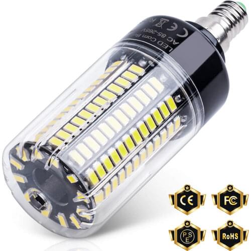 E27 LED 110V Bombillas Corn Light E14 LED Indoor Candle Lamp 3.5W 5W 7W 9W 12W 15W 20W Bulb 220V Ampoule Chandeliers