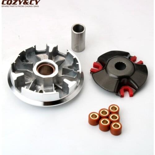 Scooter YW100 Racing Variator Kit 8g Roller Set for MBK Booster Nitro Ovetto Minarelli 100cc 2T 4VP