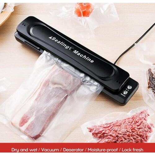 New Upgrade Vacuum Sealer Packaging Machine 220V Household Food Kitchen Vacuum Sealer Film Sealer Vacuum Packer