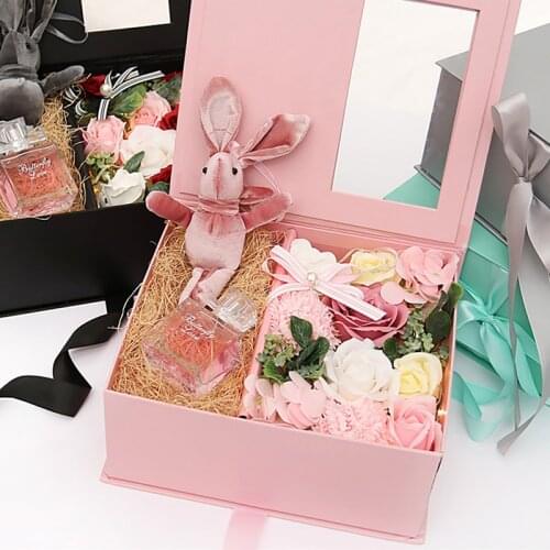 Luxury ValentineS Day Gift Box Lipstick Perfume Packaging Decor Storage Container Party Essential Candy Boxes Packaging