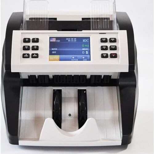 Portable money counter and detector intelligent bill counter cash counting machine