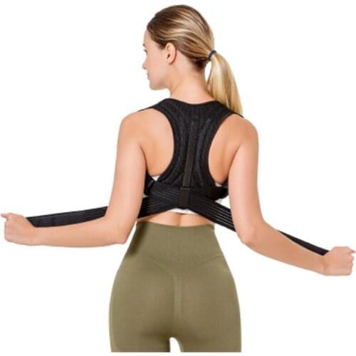 S M L Adjustable Back Trainer Support Men and Women Kids Students Back Posture Brace Clavicle Support Stop Slouching Hunching