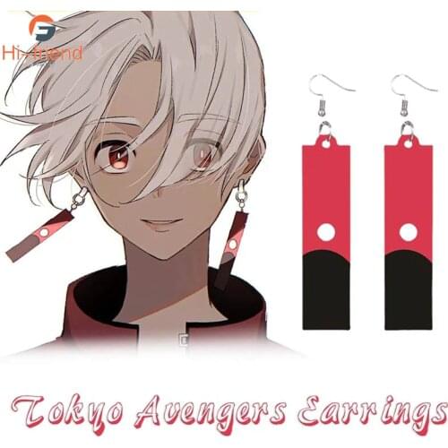 Tokyo Revengers Anime Earrings Izana Kurokawa Ear Clip Earrings for Women Men Casual Jewelry
