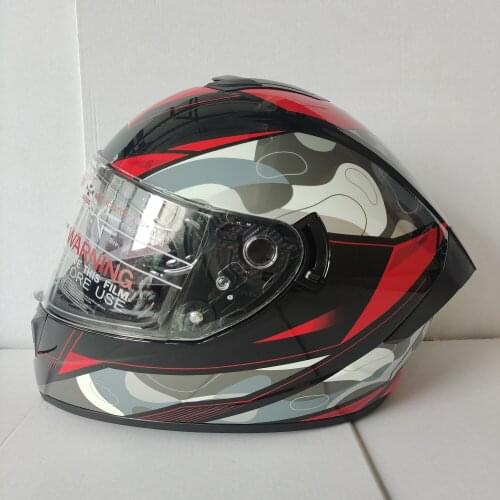 Safety Motorcycle Helmet Racing Full Helmet Motorcycle ABS material for both Men and Women