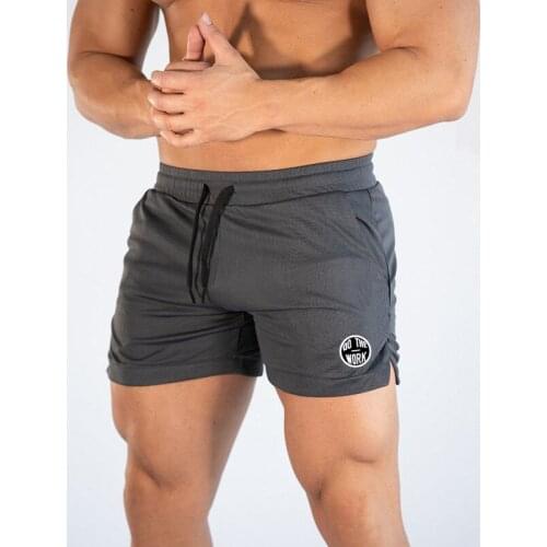 Muscleguys Brand Clothing Gyms Shorts With Pocket Mesh Quick Dry Bodybuilding Sweatpants Fitness Shorts Casual Jogger Shorts Man