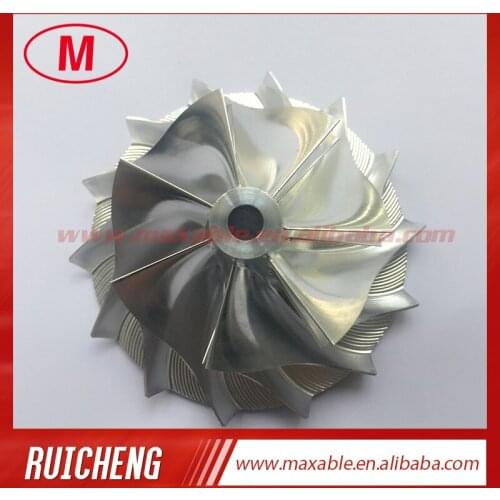 TD07S 57.69/78.00mm 7+7 blades turbocharger billet/milling/aluminum 2618 compressor wheel for racing