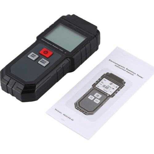 ET825 Electromagnetic Radiation Tester Wave Radiation Detector EMF Meter Portable Practical Ultraviolet Light Gas Detection
