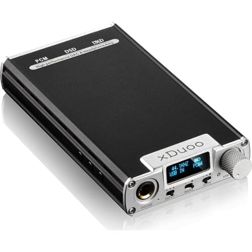 XDuoo XD-05 Audio DAC Headphone Amplifier HD OLED-display Support 32BIT / 384KHZ PCM 256 DSD 24BIT / 192KHZ DXD PC USB Decoding