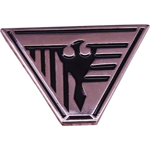 Blade Runner badge replicants detection pin human shield logo brooch movie fans gift shirts backpack accessory