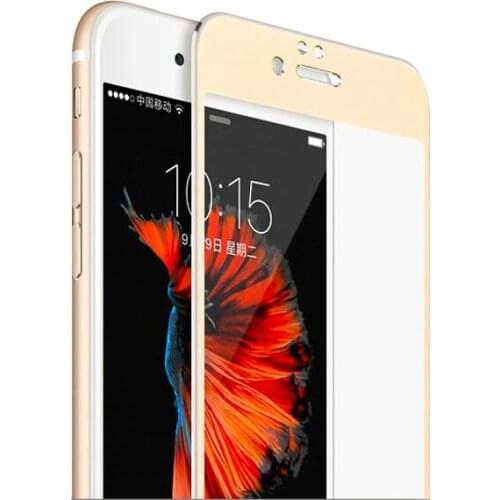 100 pcs Wholesale For iPhone 7 7plus Protective Glass For iPhone 7 7plus Tempered Glass 2.5D 9H Full Screen Protector Film