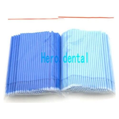 400 PCS Dental Disposable Micro Applicator Brush Bendable