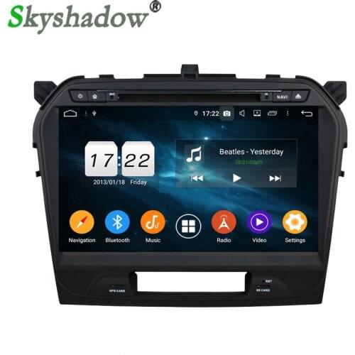 DSP IPS Android 10 8Core 4G +32G Car Radio DVD Player GPS Map RDS wifi Bluetooth 4.2 rear Camera TV For SUZUKI Vitara 2015-2017