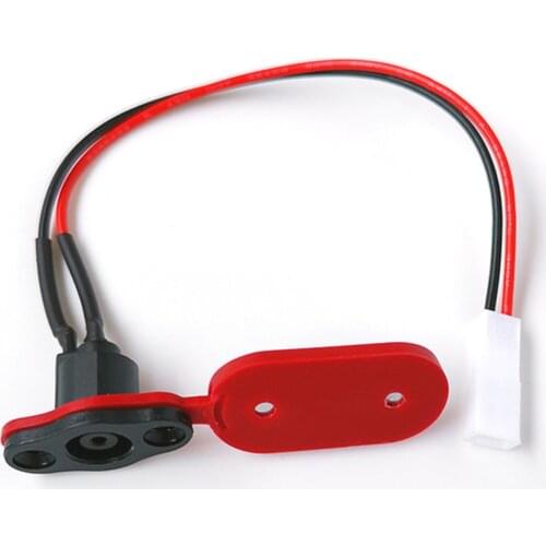 Electric Scooter Charging Port Cover with Charging Cable Waterproof Dust Cover For Xiaomi Mijia Pro/Pro2 Kickscooter Accessories