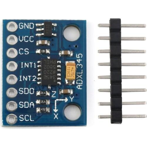GY-291 ADXL345 digital three-axis gravity acceleration tilt module IIC / SPI transmission G-Sensor Arduino