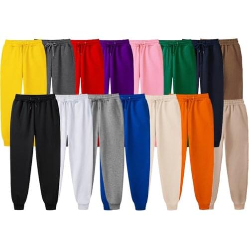 Mens Joggers Casual Pants Fitness Men Sportswear Tracksuit Bottoms Skinny Sweatpants Trousers Black Gyms Jogger Track Pants