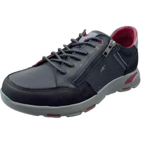 Fluchos Deltafl mens shoes black leather Ref.F1036