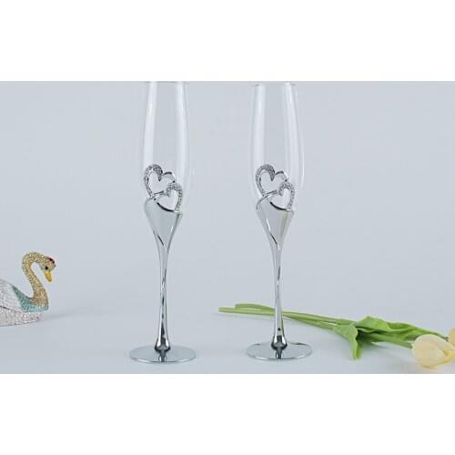 Set glass champagne Drinking champagne wine glasses for wedding valentiness day for gifts wedding glasses for champagne